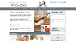 Desktop Screenshot of amarulaw.com