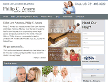 Tablet Screenshot of amarulaw.com